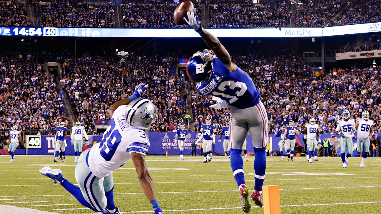 Watch Odell Beckham Jr. run drills with the kids at his youth football camp  