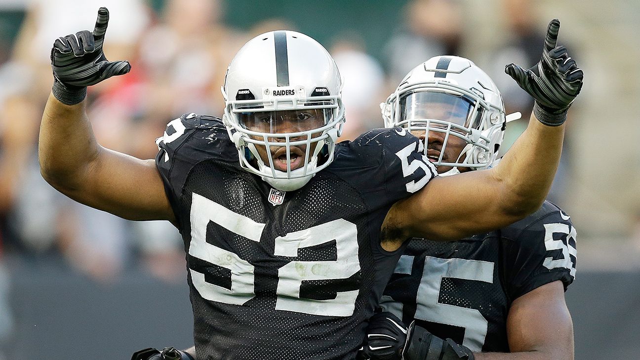 Khalil Mack Top 10 Plays of the 2016 Season, Oakland Raiders