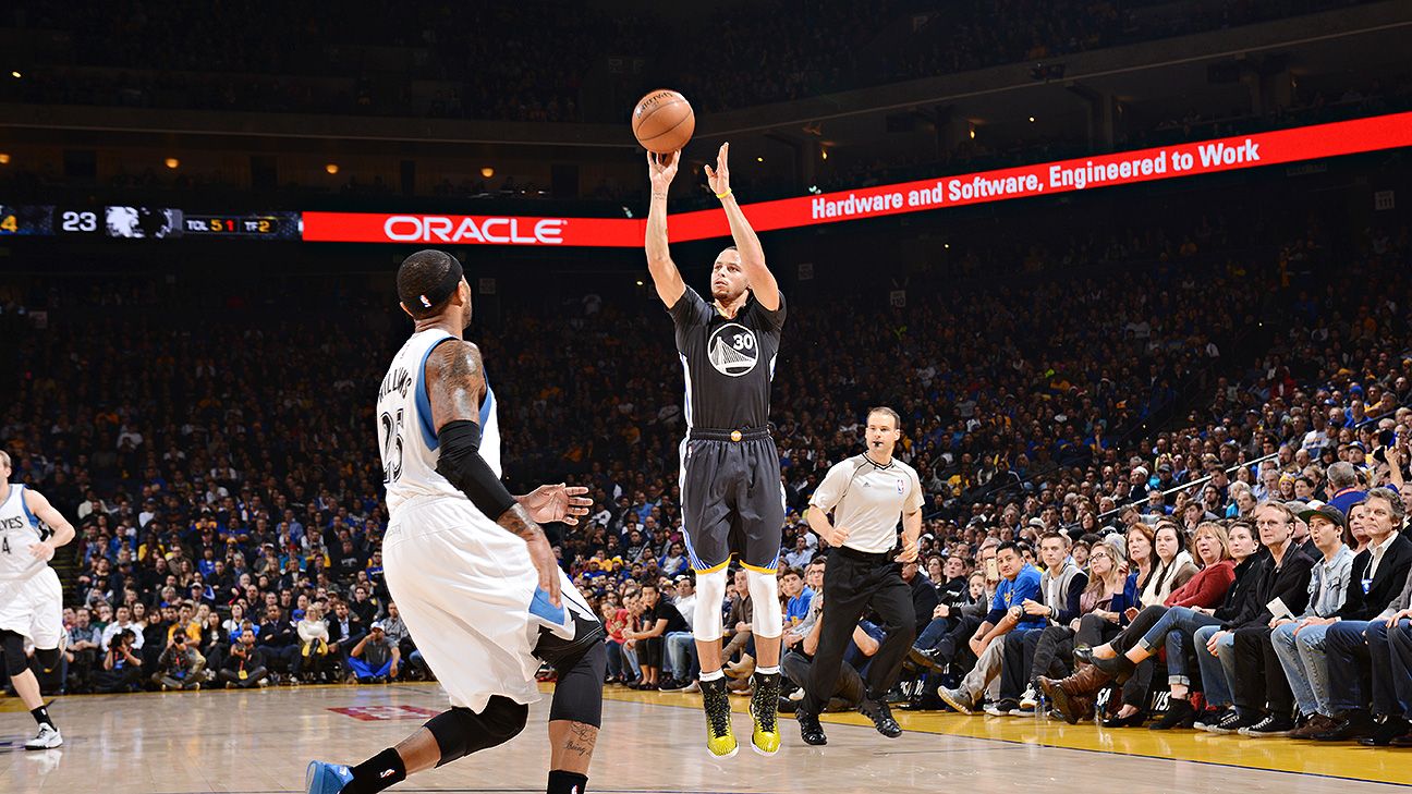 steph curry shooting 3
