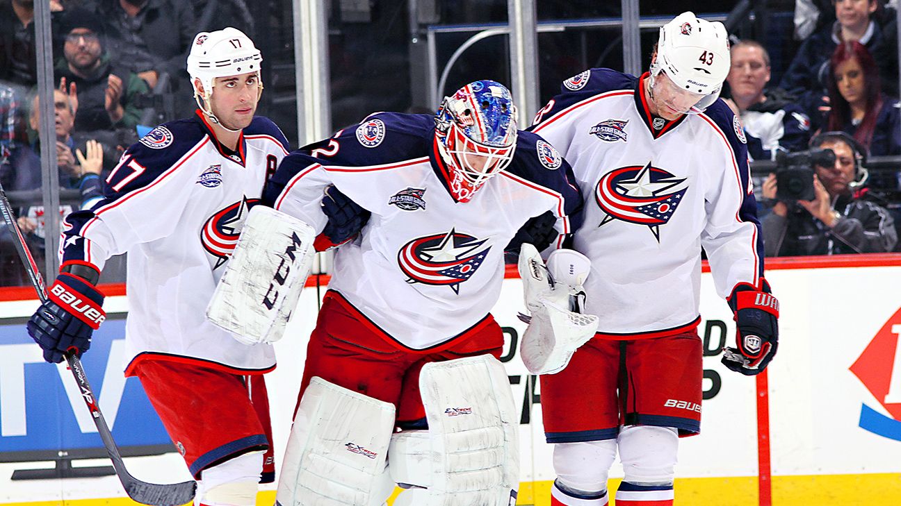 Bobrovsky Blue Jackets