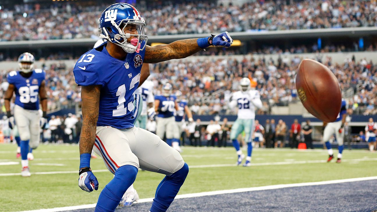 Giants rookie Odell Beckham Jr. added to Pro Bowl roster - Los