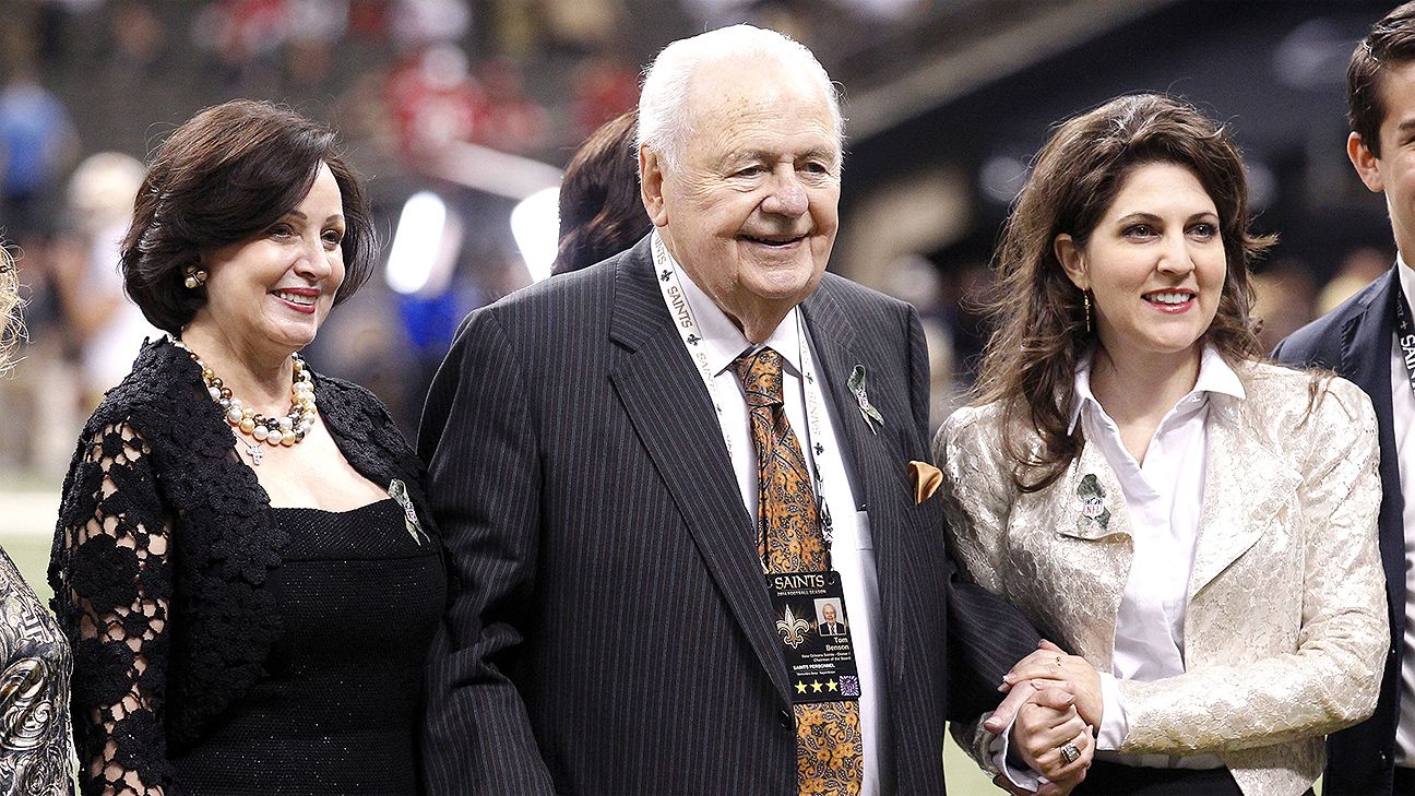 Estranged family of late New Orleans Saints owner opt not to