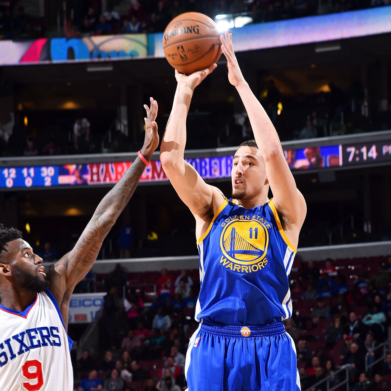 NBA -- How Klay Thompson developed his shooting form