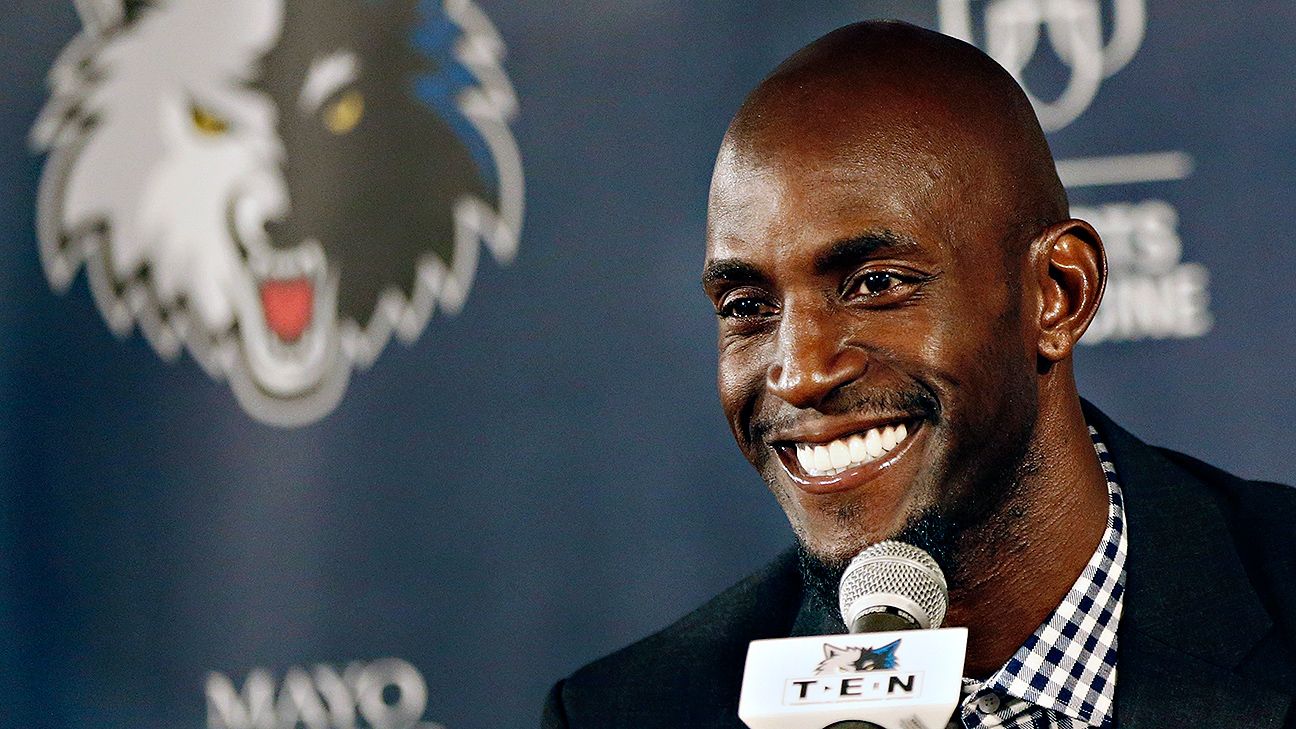 Kevin Garnett Says Timberwolves 'Took a Chance on Me When Nobody