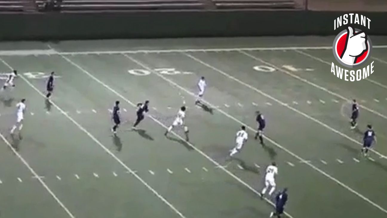 Incredible gamewinning high school soccer goal wins school district