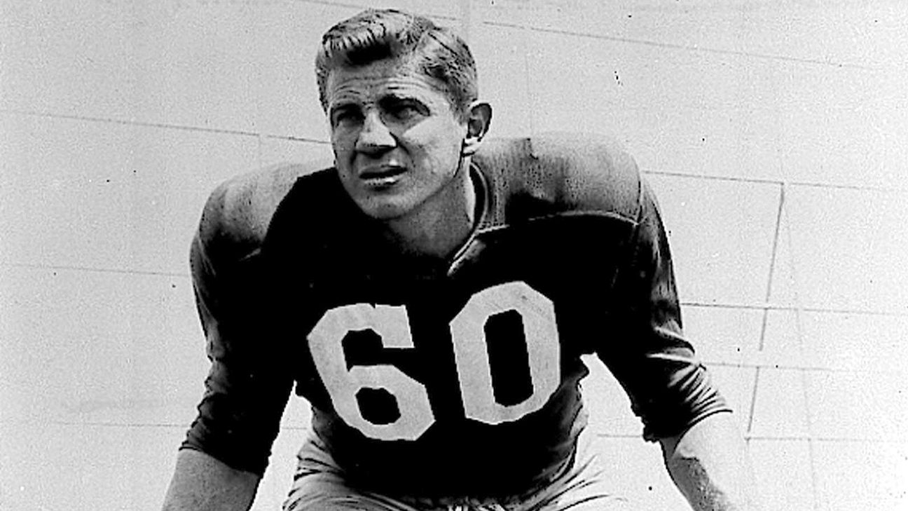 Philadelphia Eagles - No. 1: LB Chuck Bednarik only missed three