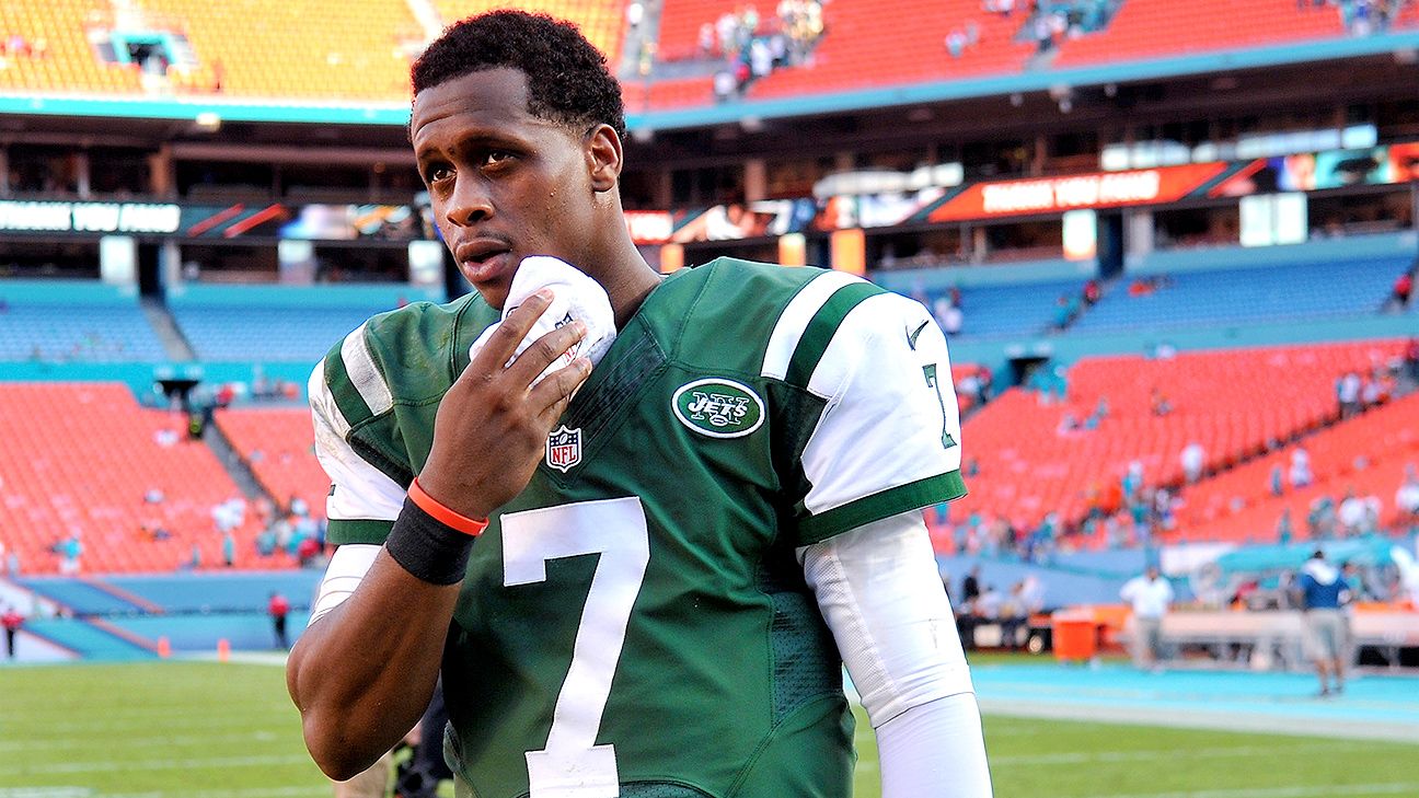 Geno Smith of New York Jets out 6 to 10 weeks with broken jaw - ESPN