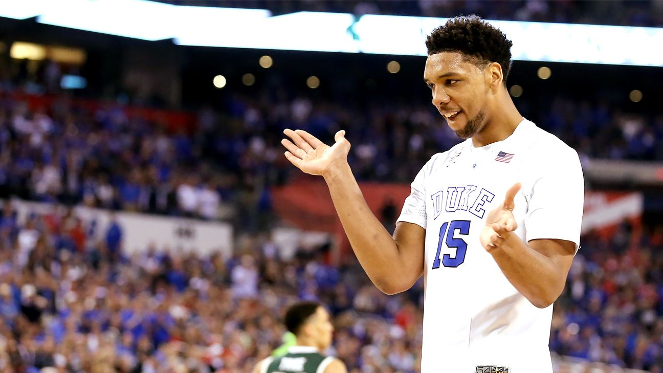 Jahlil Okafor to join elite Duke Blue Devils' list of oneanddones ESPN