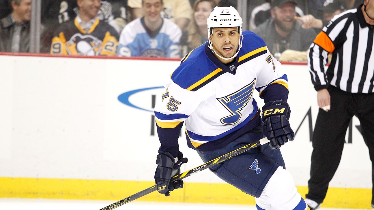 Ryan Reaves of St. Louis Blues fined for roughing - ESPN