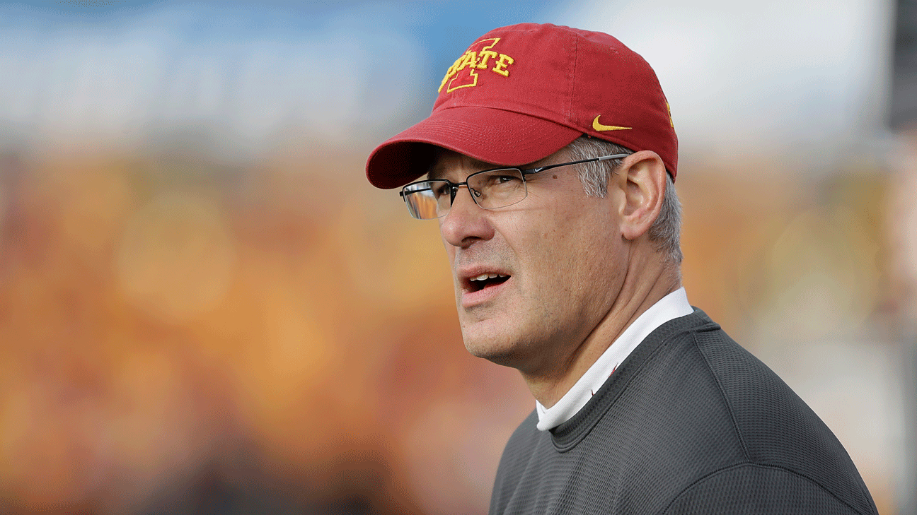 Iowa State Cyclones fire Paul Rhoads - ESPN