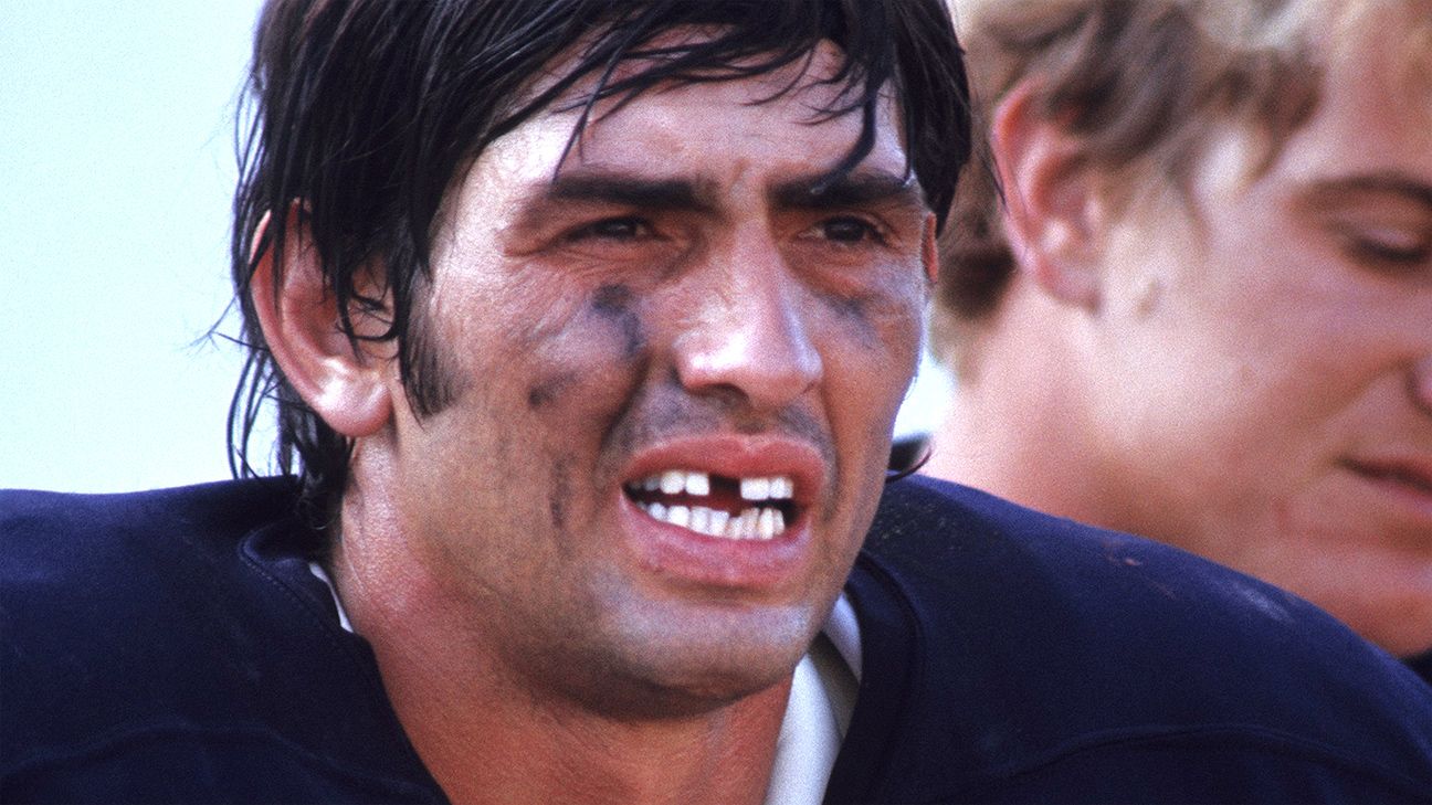 Doug Buffone of the Chicago Bears poses for a portrait photo. Doug