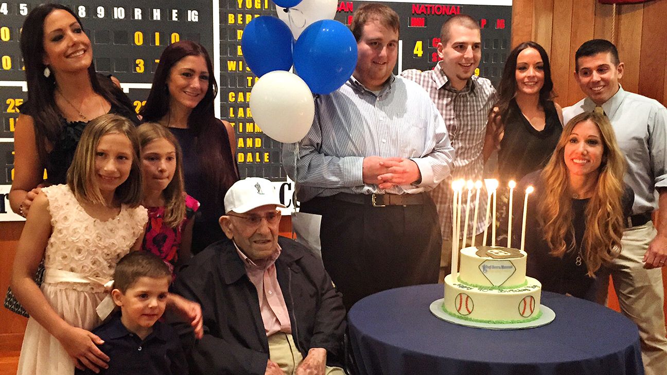 Berra celebrates 90th birthday with return of rings, trophies, National  Sports