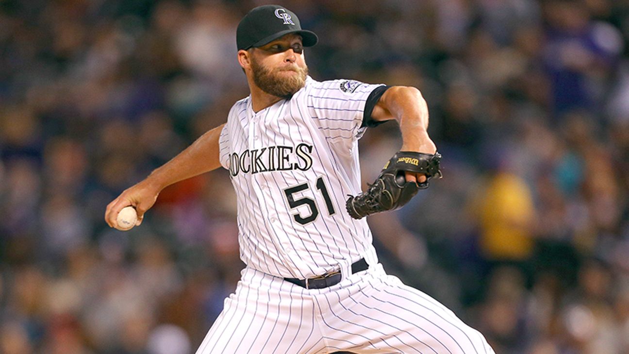 After a breakout season, Colorado Rockies RHP Justin Miller is