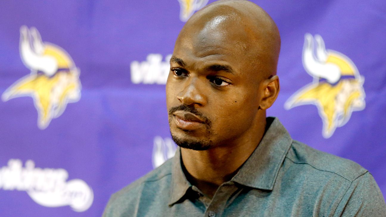 Adrian Peterson finding a new normal with Vikings