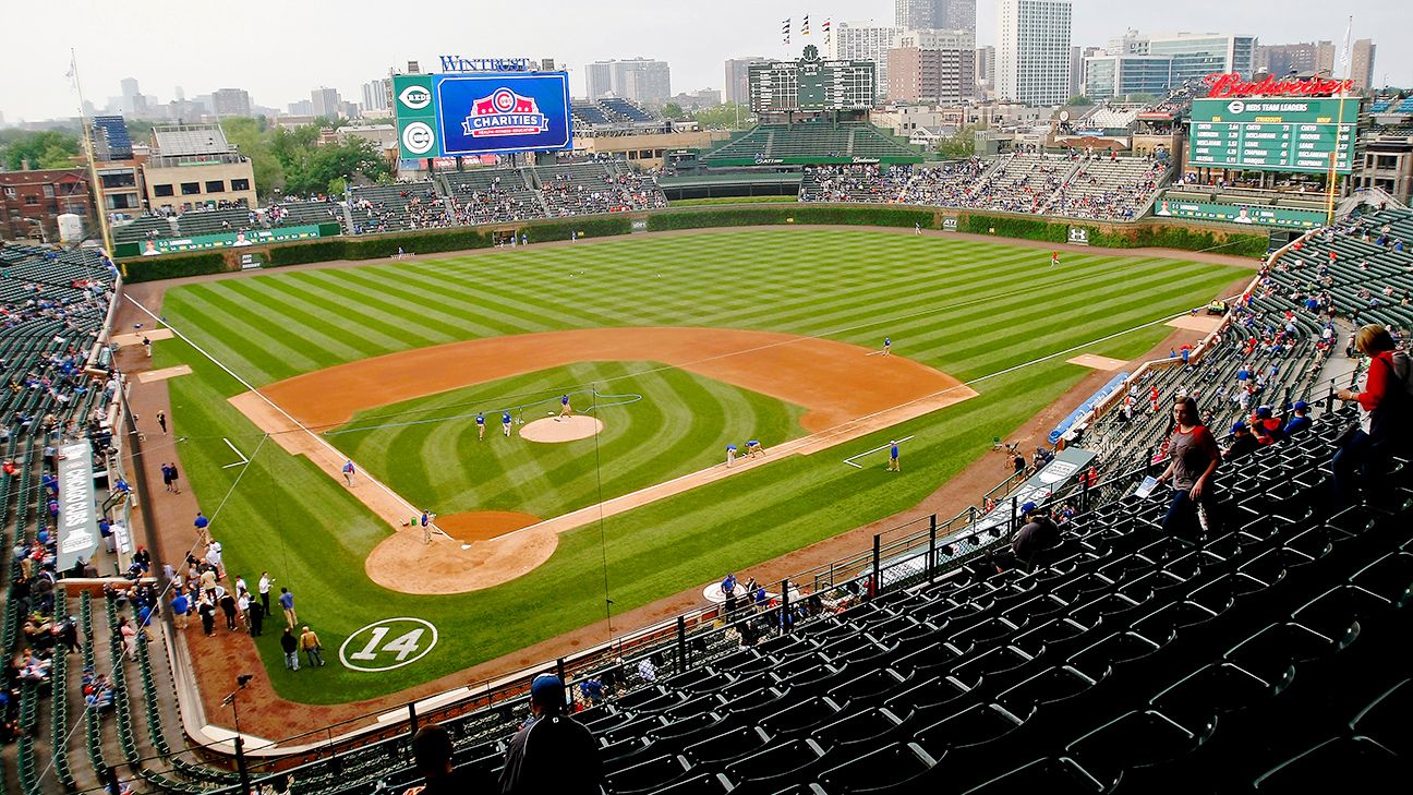 Rightfield bleachers at Wrigley Field now open