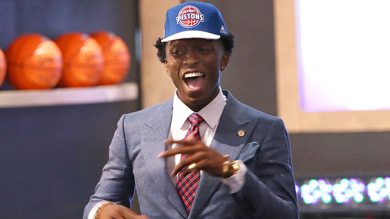 Detroit Pistons sign firstround pick Stanley Johnson ESPN