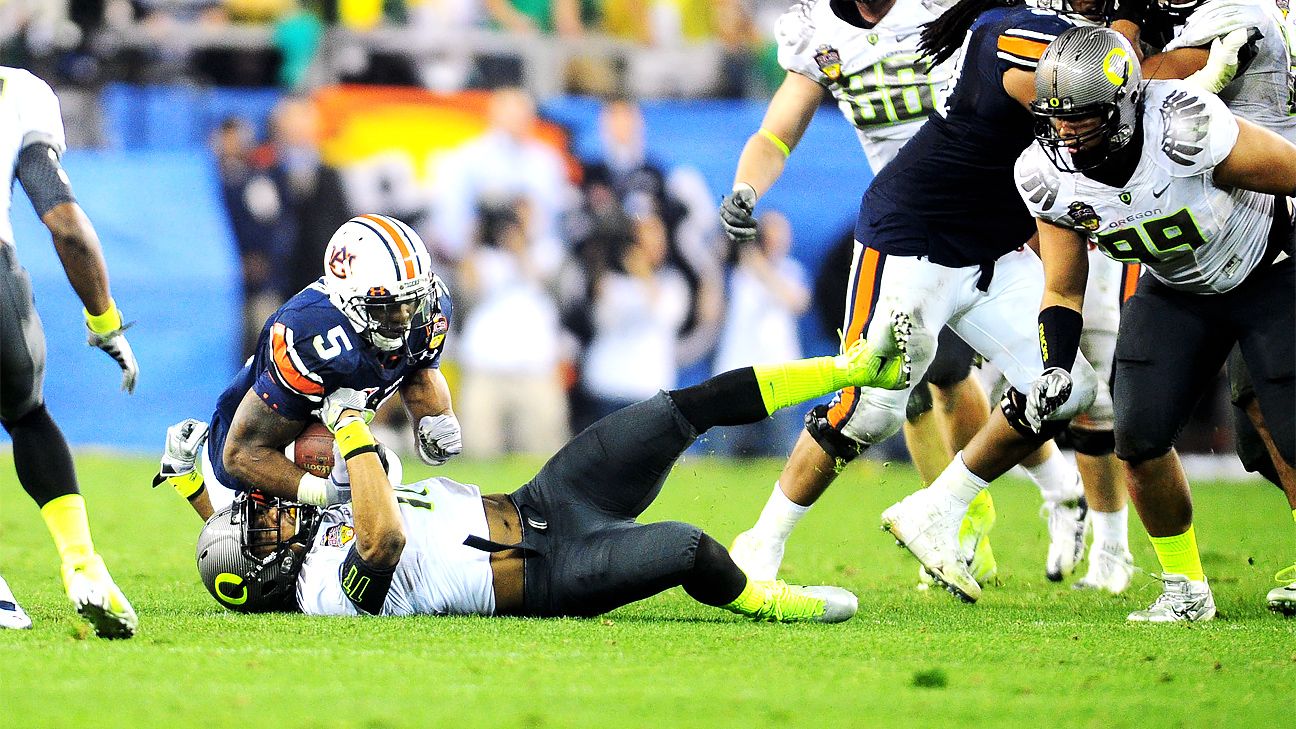 NCAA Football: BCS National Championship-Auburn vs Oregon, Mark J Rebilas