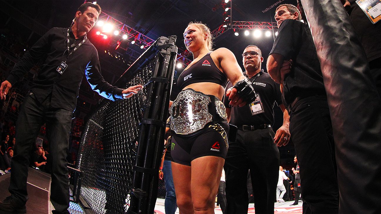 Ronda Rousey rips Cris 'Cyborg' Justino over PED past, weight class - ESPN