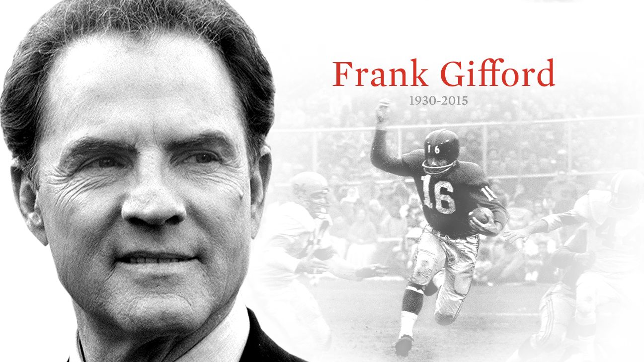 Frank Gifford: Celebrities pay tribute to late football star and  broadcaster