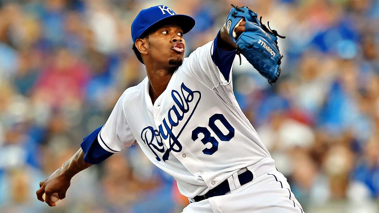 Yordano Ventura and his 100-mph fastball will be in the Royals