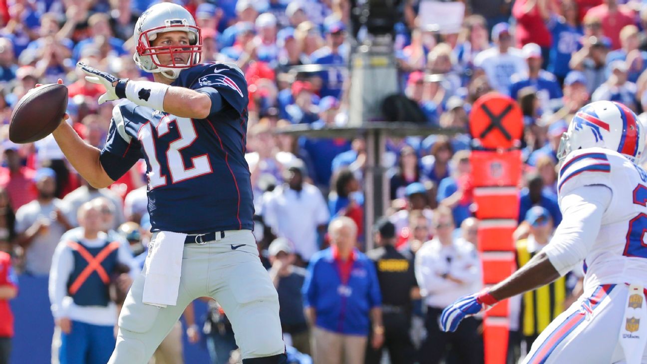 Tom Brady throws for 466 yards to lead Patriots' charge ESPN New