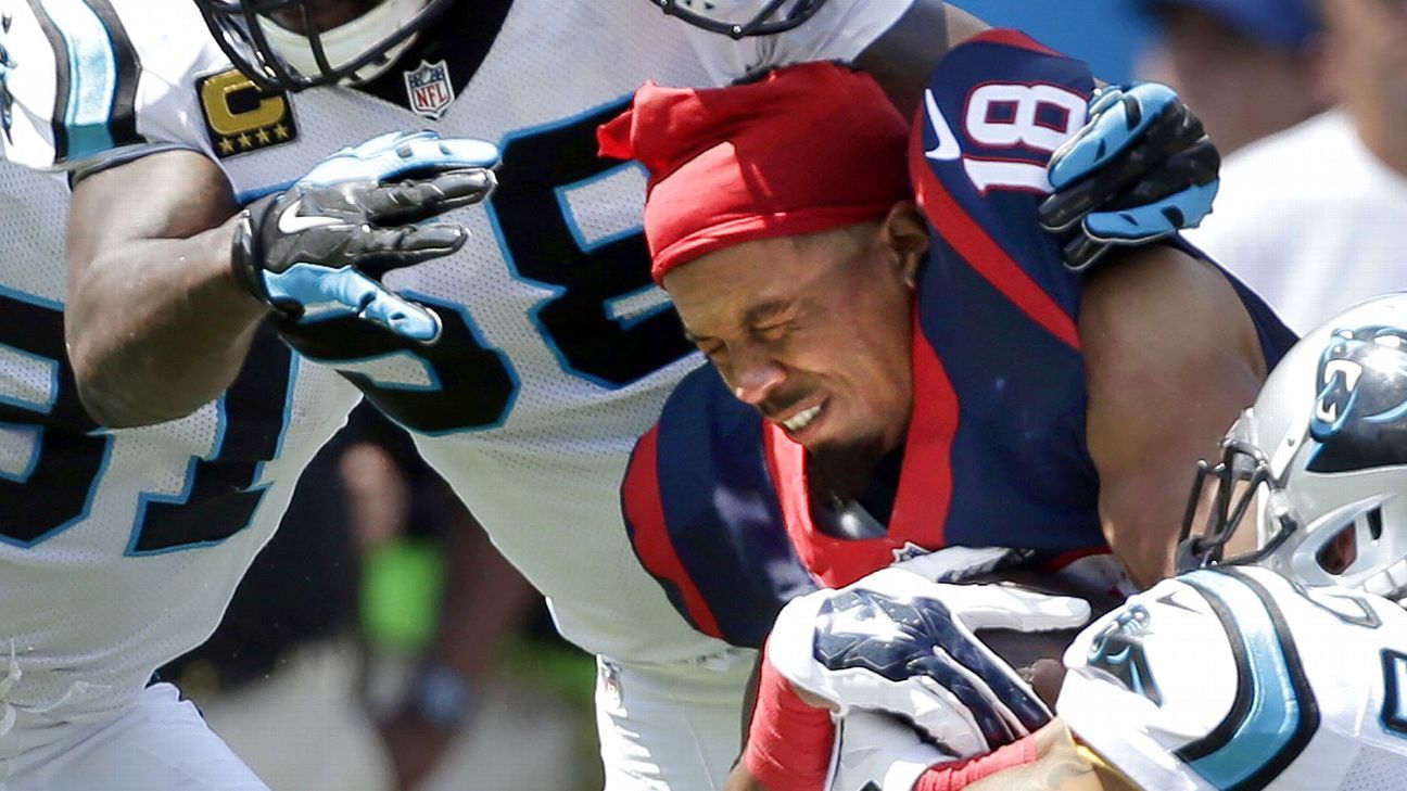 Houston Texans commit to young receivers, cut Cecil Shorts III ESPN