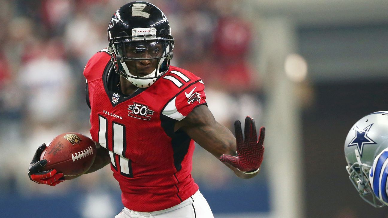 Atlanta Falcons WR Julio Jones ranks No. 13 in NFL jersey sales