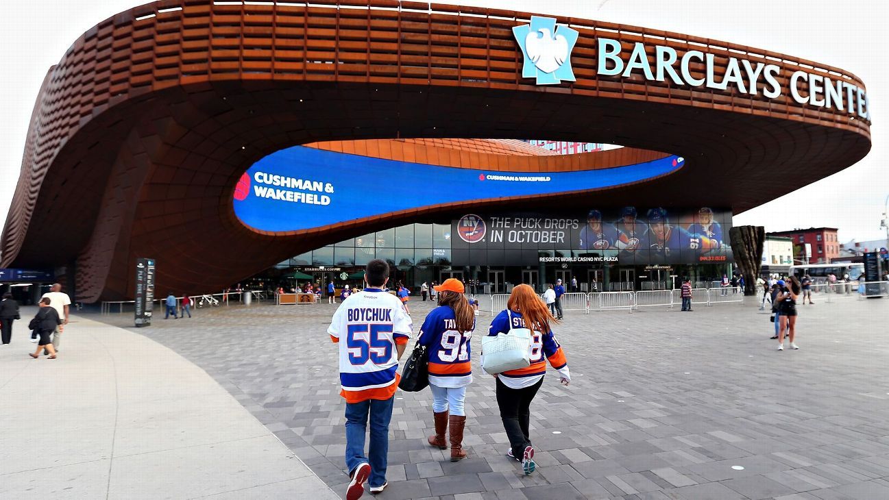 Barclays Center Readies for the Arrival of the New York Islanders