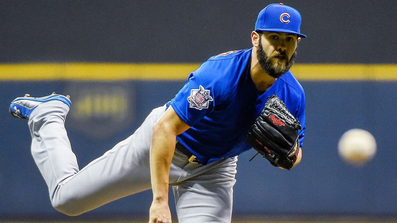 Jake Arrieta Enters N.L.C.S. Carrying Fewer Innings and a Clearer Head -  The New York Times