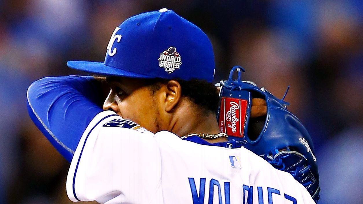 Royals pitcher Edinson Volquez loses father before taking mound