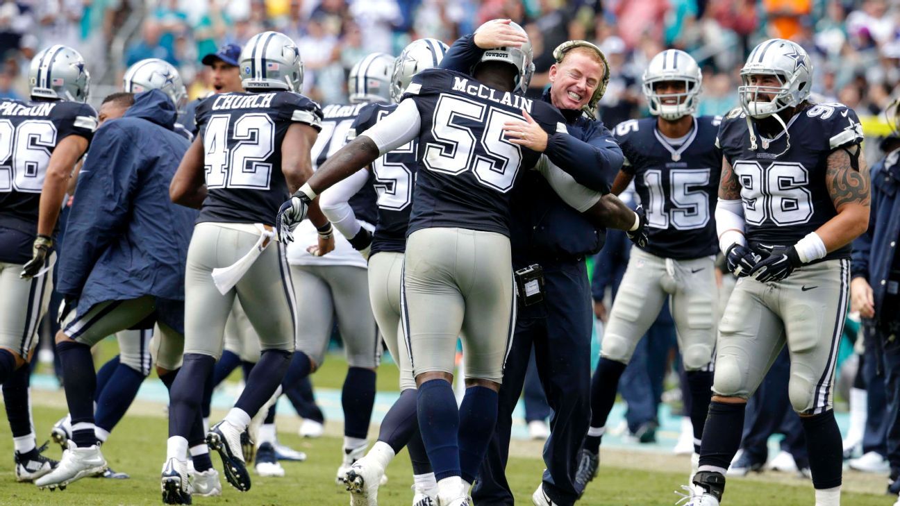 Jason Witten in the Dallas Cowboys' Thanksgiving 2015 uniform