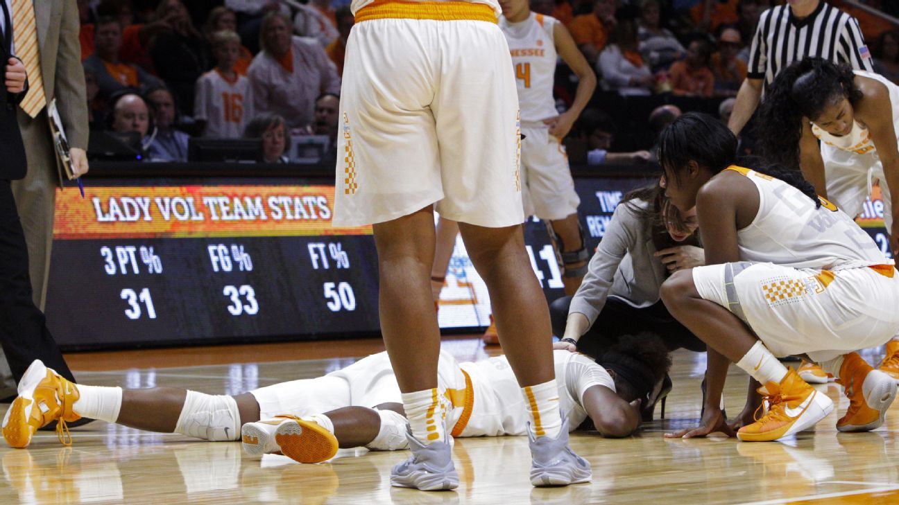 History of head injuries ends Jasmine Jones' career with Tennessee Lady