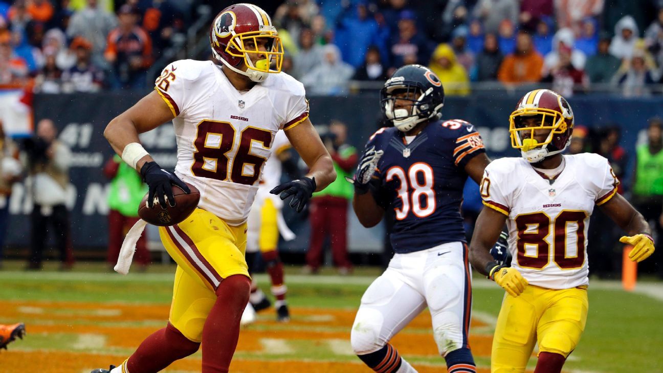 Washington Redskins tight end Jordan Reed has been ruled out for Week 2 -  Sports Illustrated