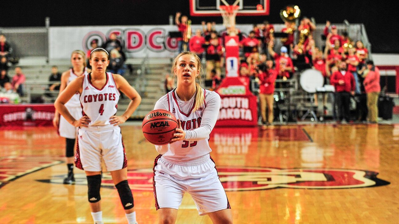 Nicole Seekamp savoring one final season playing for South Dakota Coyotes