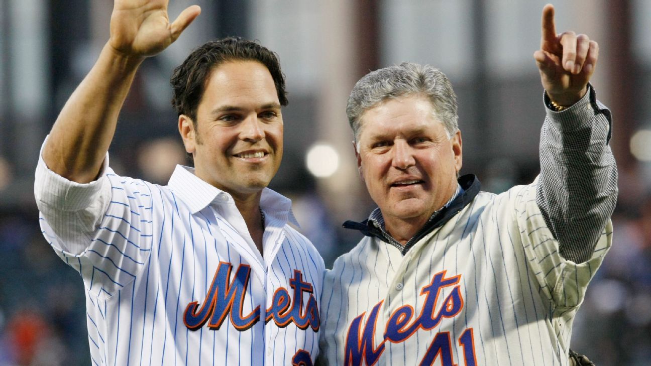 mets old timers day roster