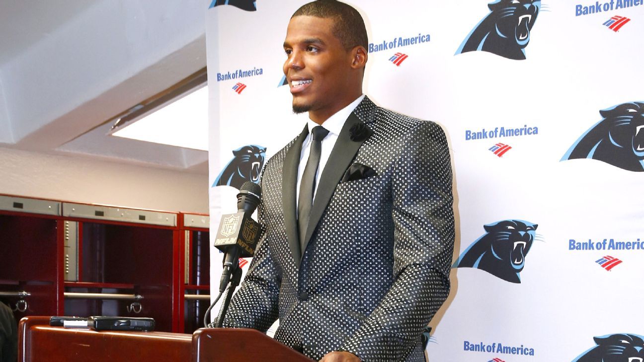 Panthers' Cam Newton a trendsetter with clothes as well as his play - ESPN  - Carolina Panthers Blog- ESPN