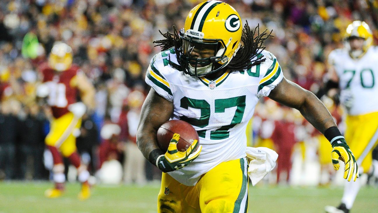 Eddie Lacy works out for Baltimore Ravens 