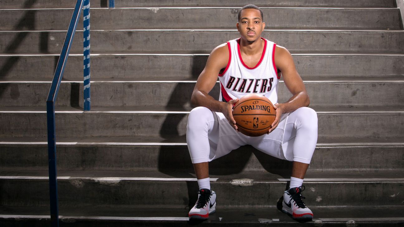 NBA C.J. McCollum a dual threat on the court and in the media ESPN