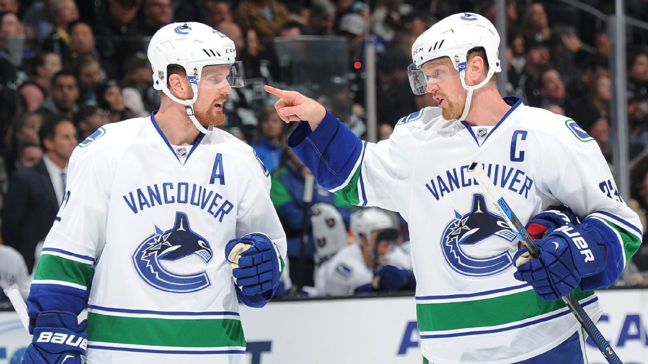 Henrik Sedin, Daniel Sedin announce retirement from Vancouver Canucks - ESPN