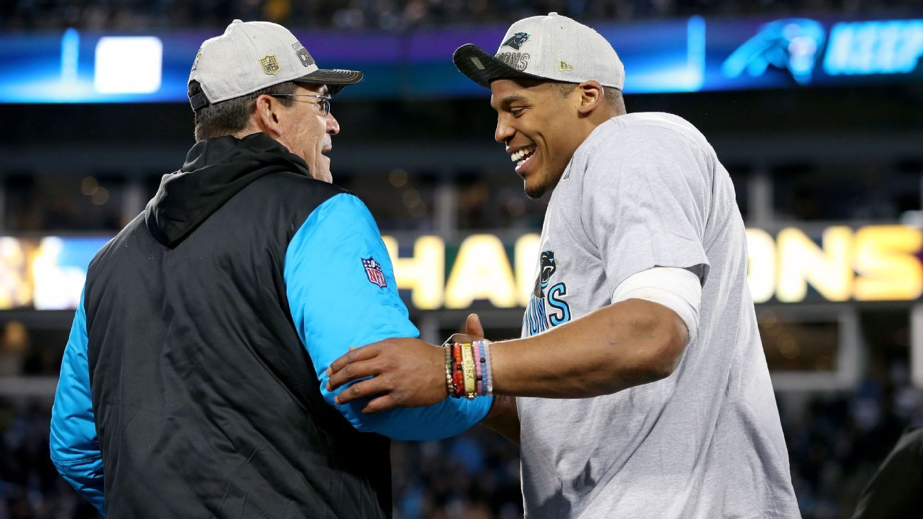 Cam Newton named NFL MVP; Ron Rivera wins coach of the year - 6abc  Philadelphia