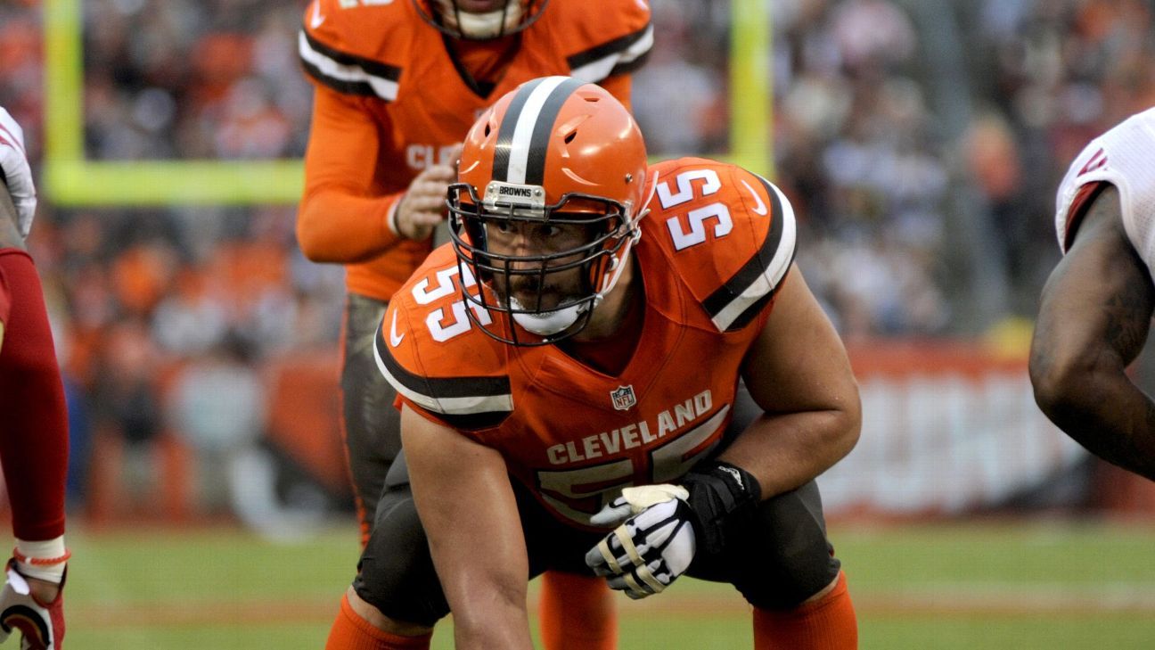 Alex Mack bolts Cleveland Browns for Atlanta Falcons - ESPN