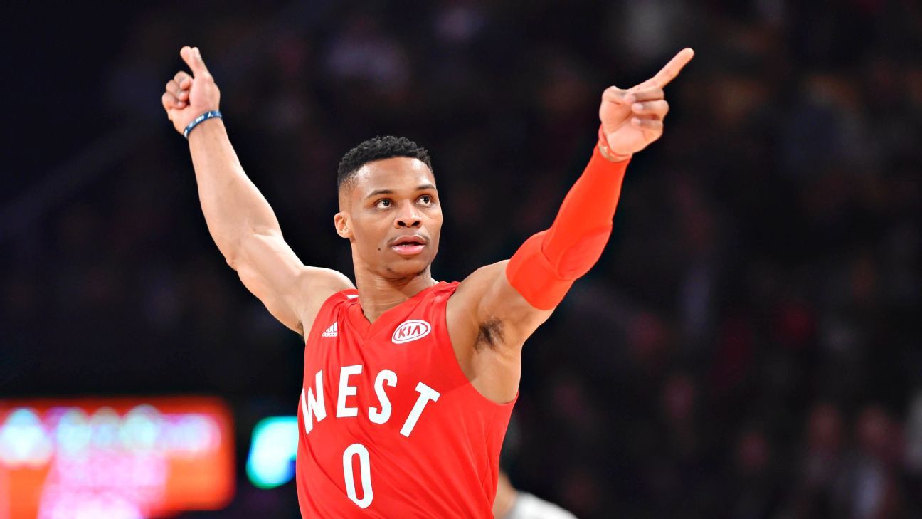 Bleacher Report NBA on X: Russell Westbrook is your 2015 NBA All-Star Game  MVP with 41 points!  / X