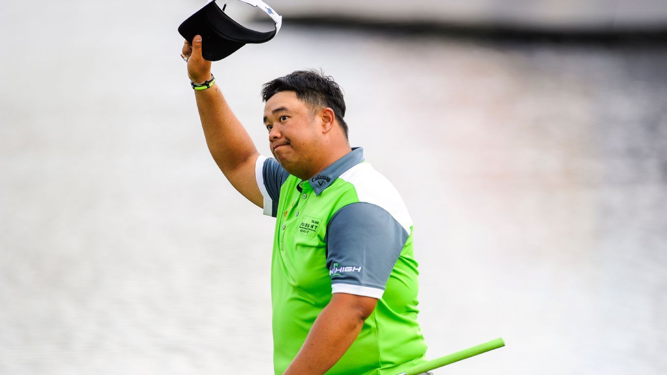 Kiradech Aphibarnrat outlasts 93 holes to win World Super 6 Perth