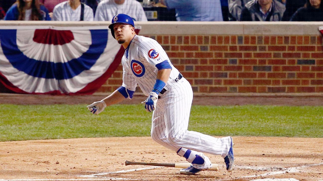 Kyle Schwarber on Chicago Cubs' World Series roster; could start
