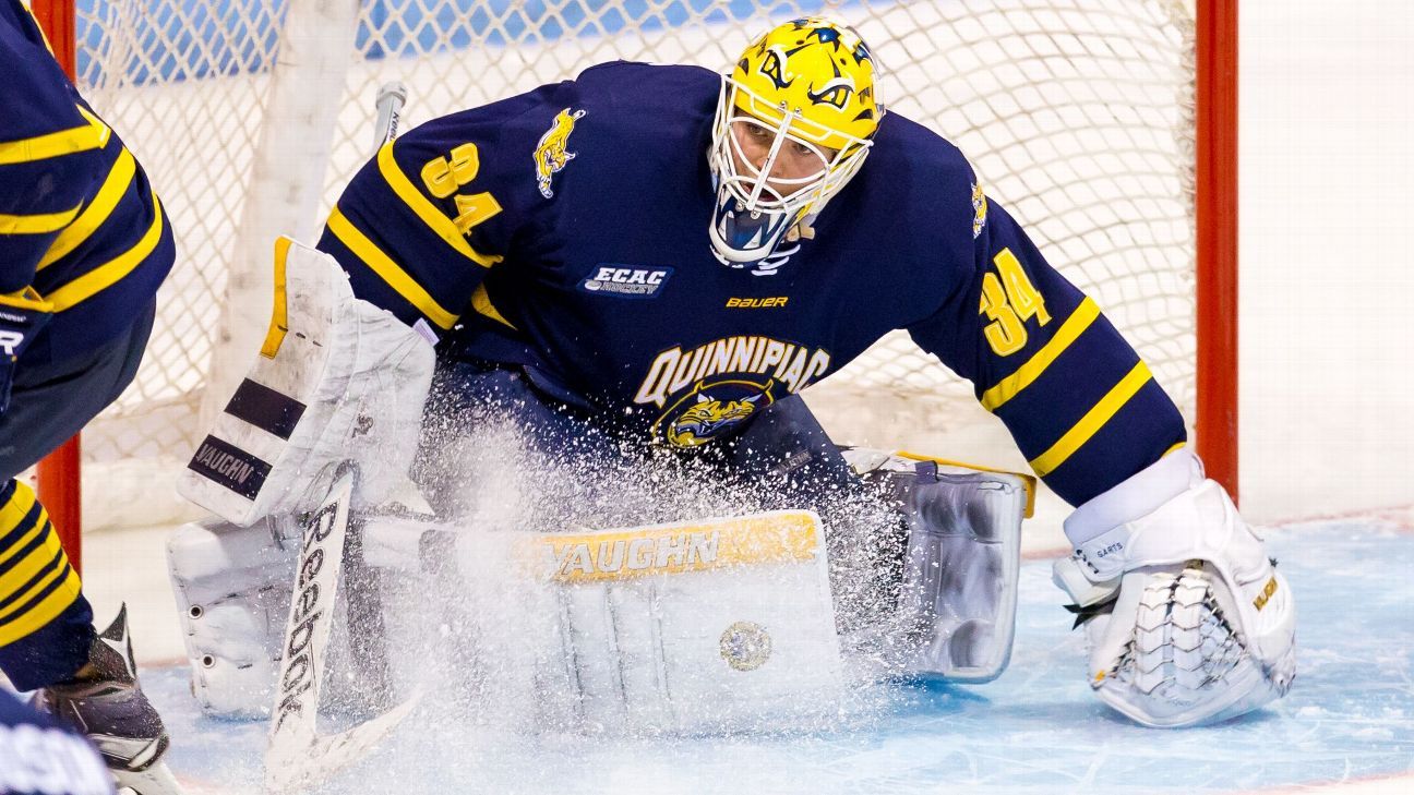The blue bloods and new blood face off in Frozen Four ESPN