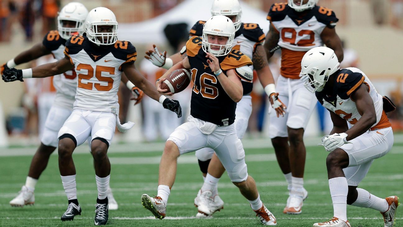 Texas freshman QB Shane Buechele impresses during spring game