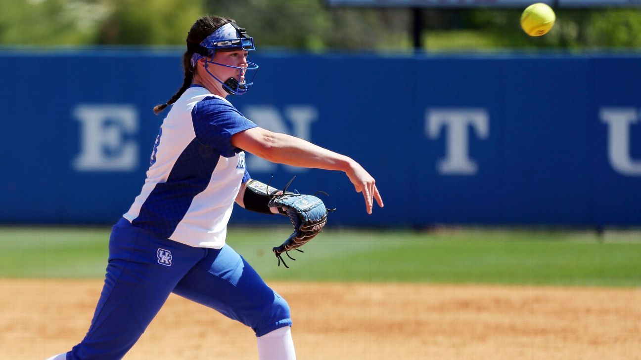 Kentucky Wildcats pitcher Kelsey Nunley named espnW softball player of ...