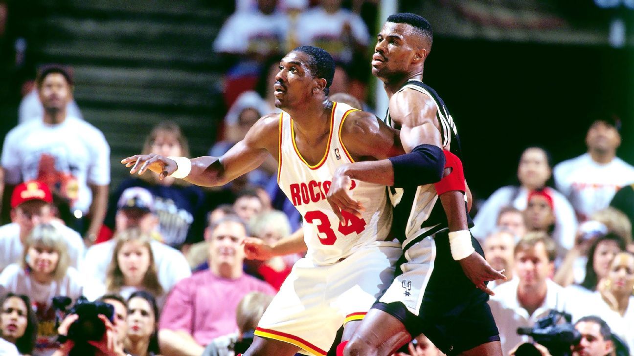 Nba Best Playoff Vines Hakeem Olajuwon Dream Shakes Past David