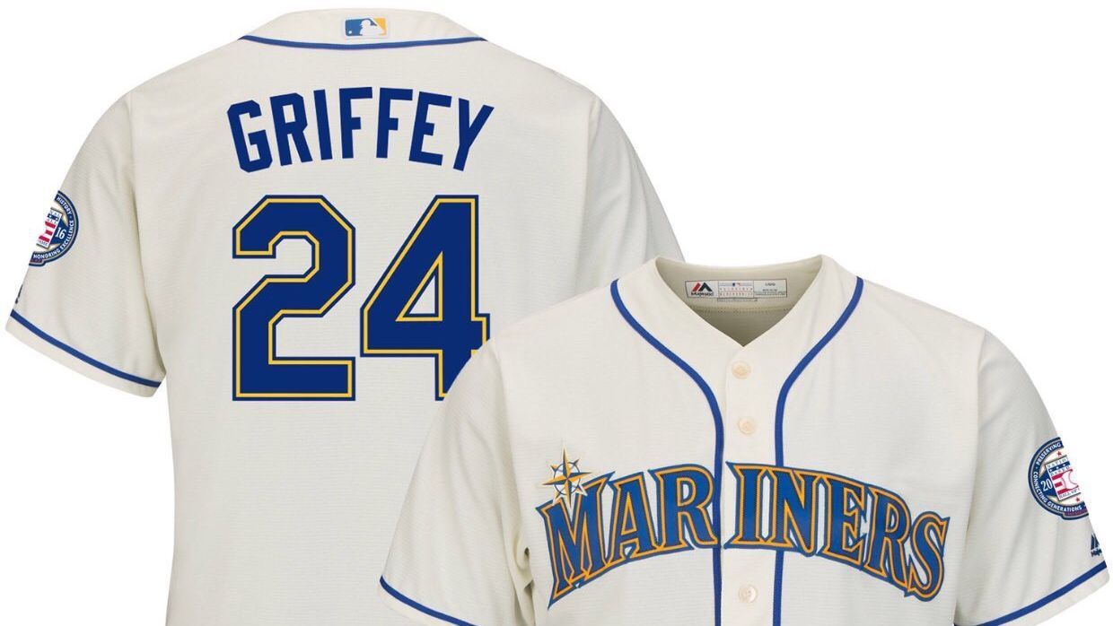Mariners honor Griffey with HOF retro jersey - ESPN