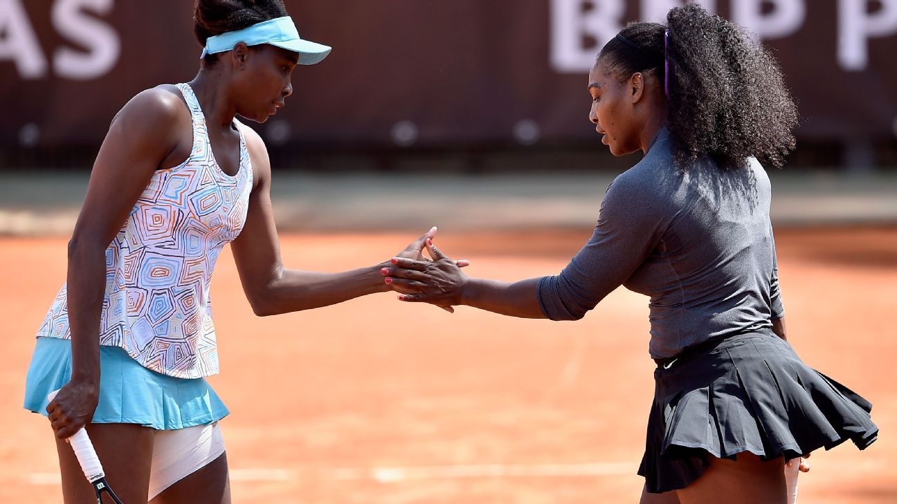 Venus Williams wins singles, loses doubles with Serena at Italian Open -  ESPN, image size:1296x729